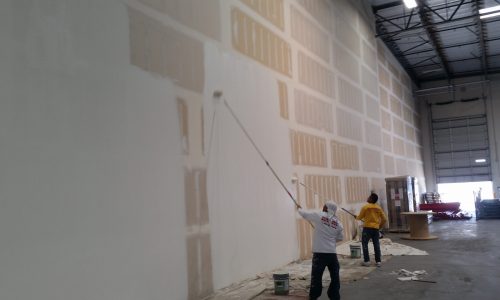 Interior Warehouse Painting