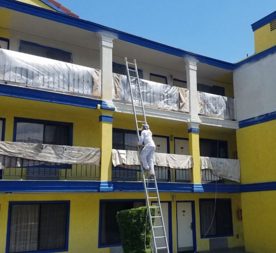 hotel painting project in Anaheim ca