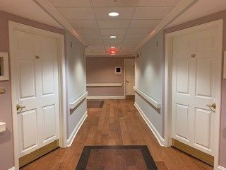 Purple Hallway After