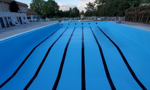 Pool Black Lines - After