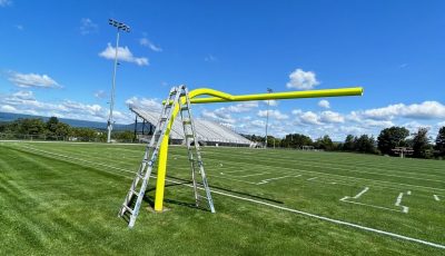 football goalpost - after
